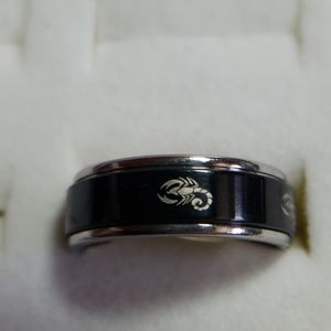 Mens Scorpion Spinner Ring [11]